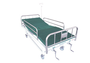 不銹鋼、噴塑混合型多功能護(hù)理床D221